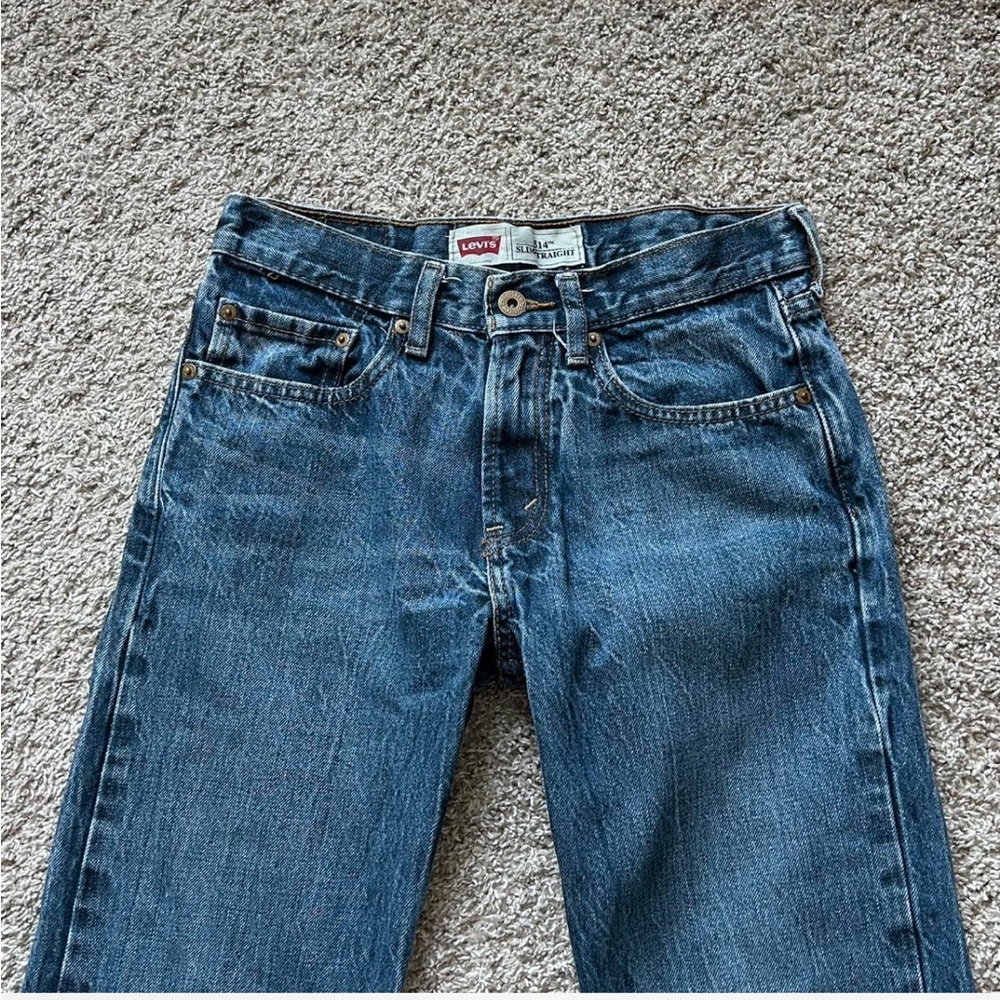 Levi's 514 Slim Straight Blue Denim Jeans